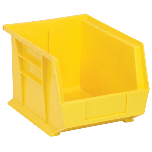 Ultra Stack & Hang Bin, 8-1/4" W x 7" H x 10-3/4" D, Yellow Cam Industrial