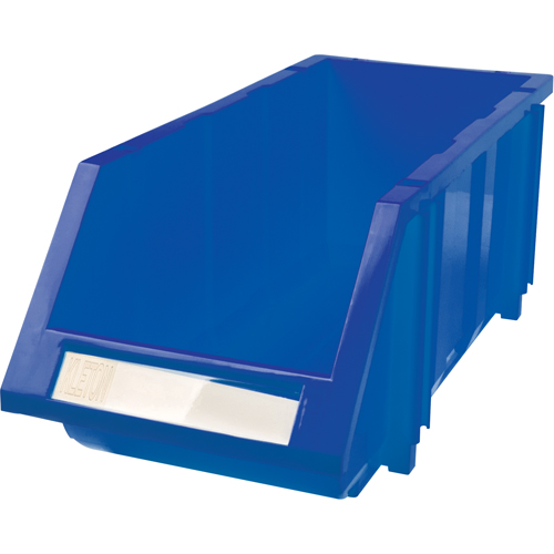 Bac empilable & &agrave; suspendre, 7-7/8" la, 7" h x 17-11/16" p, Bleu Cam Industrial