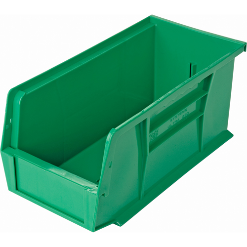 Ultra Stack & Hang Bin, 5-1/2" W x 5" H x 10-7/8" D, Green Cam Industrial