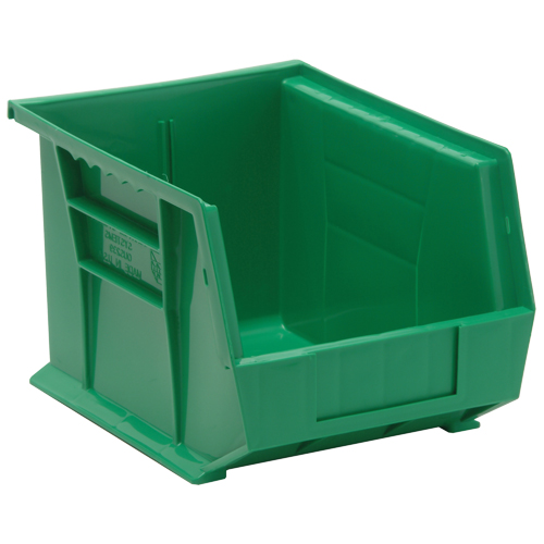 Ultra Stack & Hang Bin, 8-1/4" W x 7" H x 10-3/4" D, Green Cam Industrial
