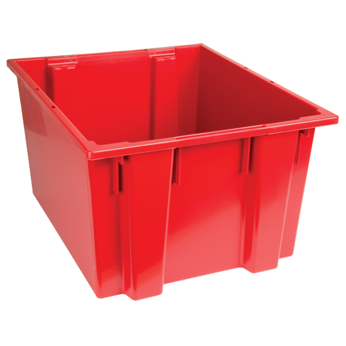 Contenants Stack & Nest, 13" x 23,5" x 19,5", Rouge Cam Industrial