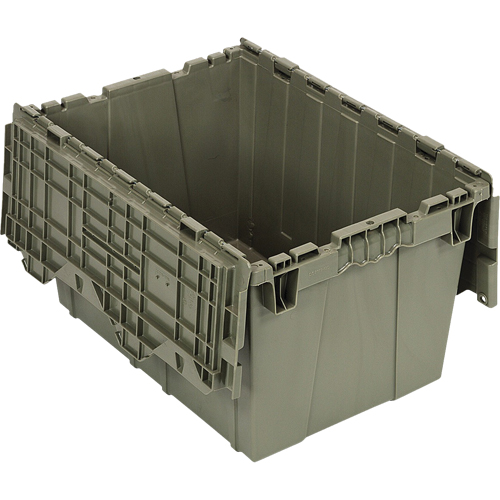Attached Top Container, 12.75" x 19.25" x 15.25", Green Cam Industrial