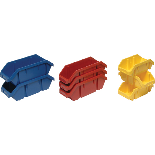 Quick Pick Bins, 5" x 6.625" x 9.5", Red Cam Industrial