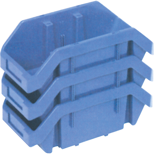 Boîtes &agrave; ramassage rapide "Quick Pick", 5" x 6,625" x 9,5", Bleu Cam Industrial