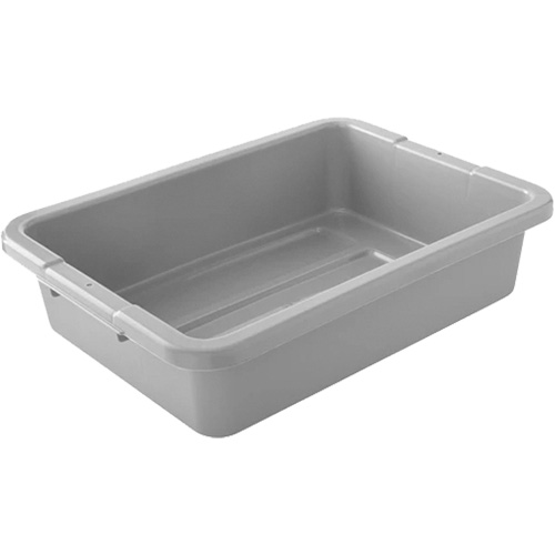 Boîtes utilitaires - Gris, 5" ha x 15" p x 20" lo, Plastique, Gris Cam Industrial
