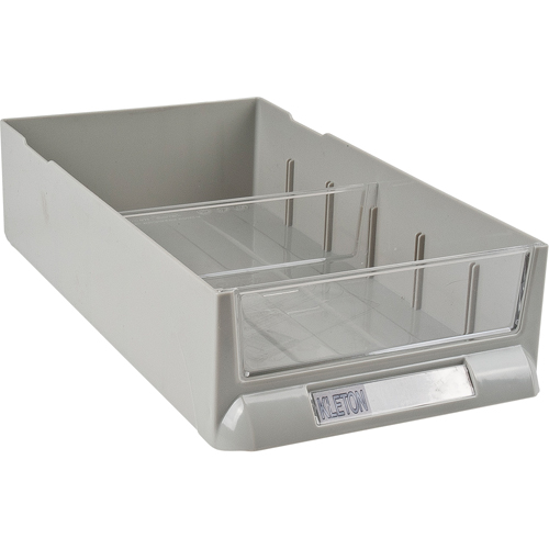 Tiroir de rechange pour armoires de pi&egrave;ces KPC-100, Plastique, 6-3/8" la x 11-3/10" p, 2-11/16" h, Gris Cam Industrial