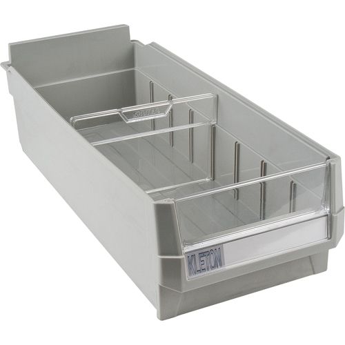 Replacement Drawer for KPC-HD Heavy-Duty Parts Cabinets, Plastic, 6-1/2" W x 14-4/5" D x 4" H, Grey Cam Industrial