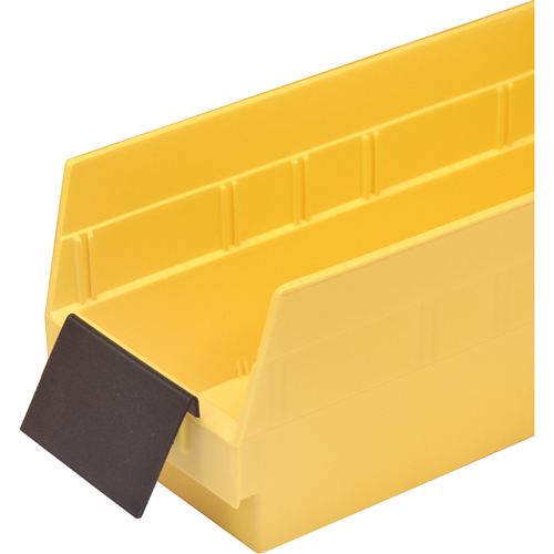 Shelf Bins - Extended Label Holders Cam Industrial