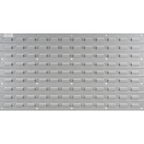 Metal Louvered Panel Bin Support Rack, 32 Bins, 36" W x 1/8" D x 19" H Cam Industrial