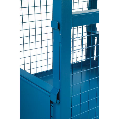 Bulk Stacking Containers, 34.5" W x 40.5" D x 30" H, 3000 lbs. Capacity Cam Industrial