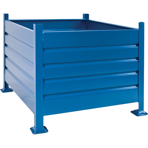Contenants de vrac empilables, 30" ha x 40,5" la x 48,5" p, Capacit&eacute; de 4500 lb Cam Industrial