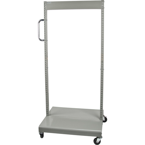 Servante mobile de bacs &agrave; plateaux inclinables - chariot seulement, &agrave; deux c&ocirc;t&eacute;s, 26-1/4" la x 22" p x 57-1/2" h Cam Industrial