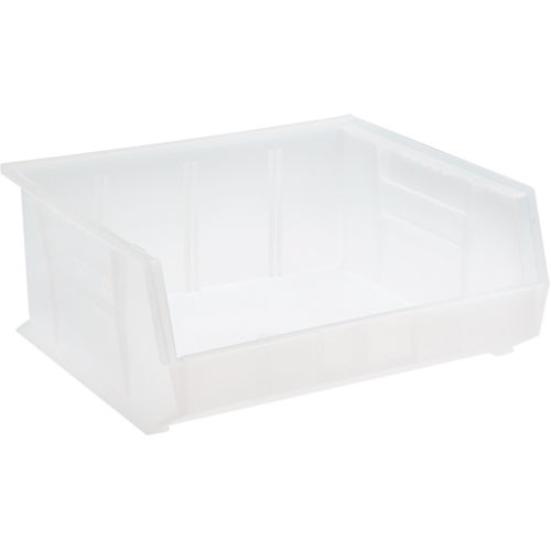 Bac transparent ultra empilable & suspendable, 16-1/2" la, 7" h x 14-3/4" p, Transparent Cam Industrial