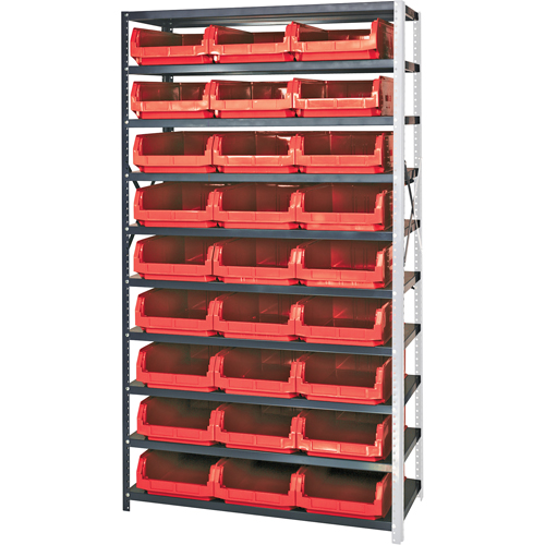 &eacute;l&eacute;ment de rayonnage avec bacs empilables, Acier, Bac Magnum, Capacit&eacute; 650 lb, 42" la x 76" h Cam Industrial