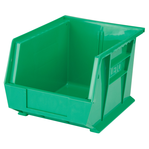 Stack & Hang Bin, 8-1/4" W x 7" H x 10-3/4" D, Green Cam Industrial
