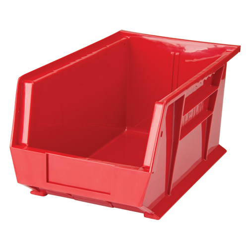 Bac empilable & &agrave; suspendre, 8-1/4" la, 7" h x 14-3/4" p, Rouge Cam Industrial