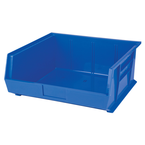 Bac empilable & &agrave; suspendre, 16-1/2" la, 7" h x 14-3/4" p, Bleu Cam Industrial