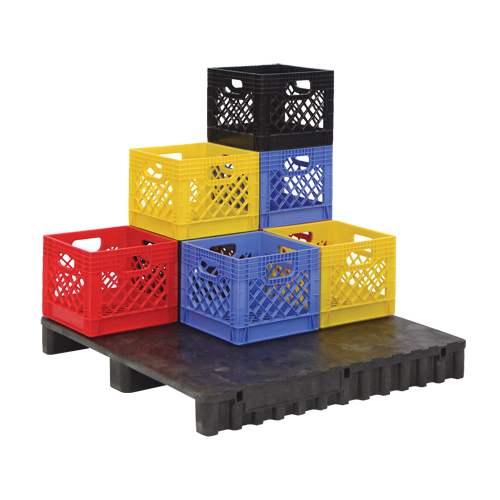 Caisse en plastique pour produits laitiers Cam Industrial