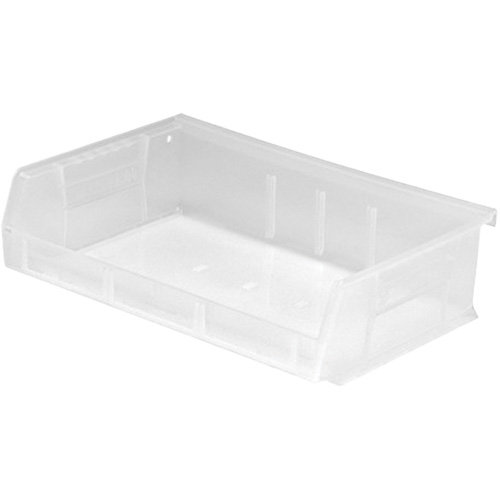 Bacs ultra empilable & suspendable, 7-3/8" la, 3" h x 11" p, Transparent Cam Industrial