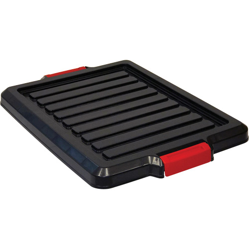 Couvercle pour contenant avec loquet en plastique Cam Industrial