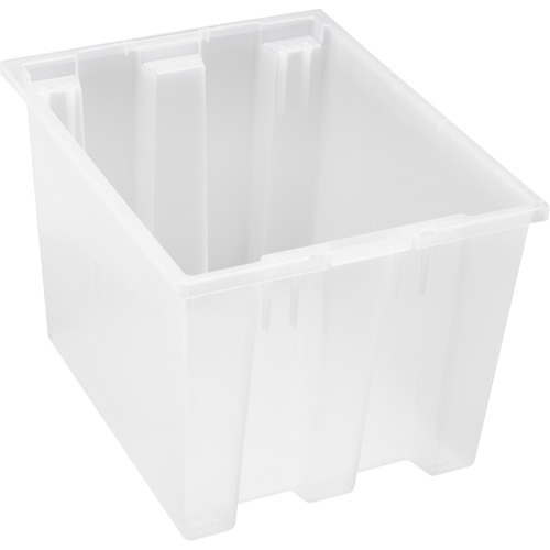Contenant robuste Stack & Nest, 13" x 15,5" x 19,5", Transparent Cam Industrial
