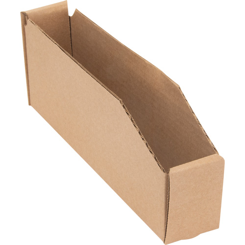 Boîtes profondes en carton ondul&eacute;, 1-15/16" la x 11-1/4" p x 4-1/2" h, Beige Cam Industrial