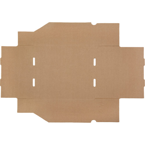 Deep Corrugated Parts Bins, 9-3/4" W x 11-1/4" D x 4-1/2" H, Beige Cam Industrial