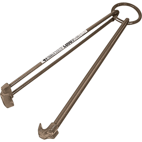 Horizontal Drum Lifting Hooks, 55 US gal. (45 Imperial Gal.), 1000 lbs./454 kg Cap. Cam Industrial