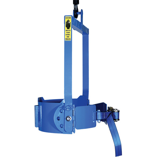 Manual Tilt Drum Lifter Kit, 55 US gal. (45 Imperial Gal.) Drum Size, 800 lbs./363 kg. Cap. Cam Industrial