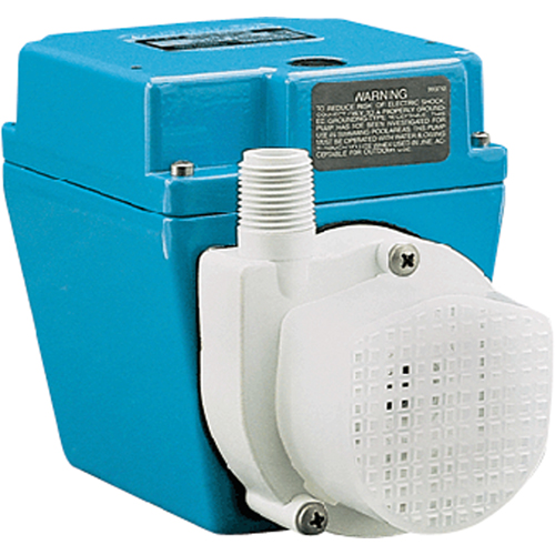 Dual Purpose Pumps, 1/15 HP, 500 GPH, 115 V, 3.2 A Cam Industrial