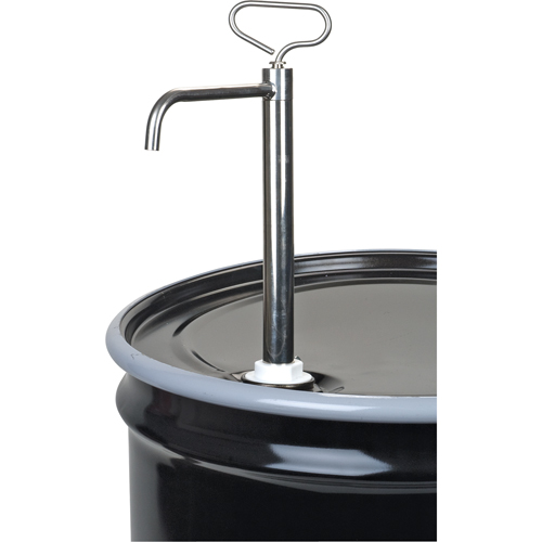 Pull Type Drum Pump, Fits 5-55 Gal., 8 oz./Stroke Cam Industrial