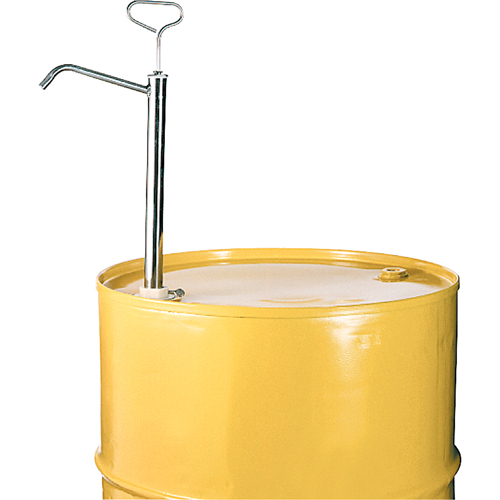 Pull Type Drum Pump, Fits 5-55 Gal., 8 oz./Stroke Cam Industrial