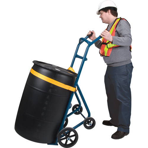 Drum Hand Truck , Steel Construction, 25 - 55 US Gal. (20 - 45 Imperial Gal.) Cam Industrial