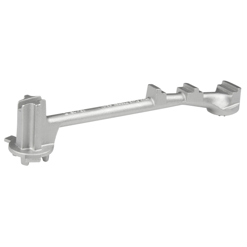 Spark Resistant Universal Plug Wrench, 15-1/2" Handle, Zinc Aluminum Alloy Cam Industrial