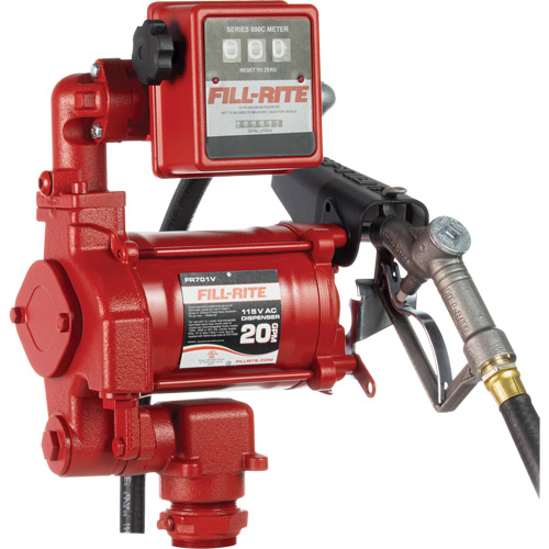 Pompes &agrave; palettes, rotatives & utilitaires, c.a., 115 V, 20 gal./min Cam Industrial