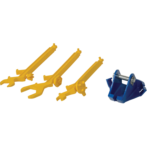 Appareils de levage &agrave; usages multiples avec cl&eacute;s pour barils, 30 - 55 gal. US (25 - 45 gal. imp.), Cap. 800 lb/362 kg Cam Industrial