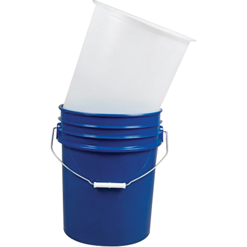 Doublures pour seaux en acier, 11-1/4" dia. x 12-1/4" h, 5 gal. US (4,16 gal. imp.) capacit&eacute; Cam Industrial