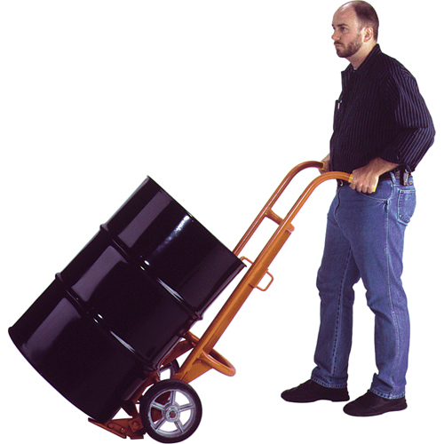 Ergonomic Drum Trucks, Steel Construction, 55 - 85 US Gal. (45 - 70 Imperial Gal.) Cam Industrial