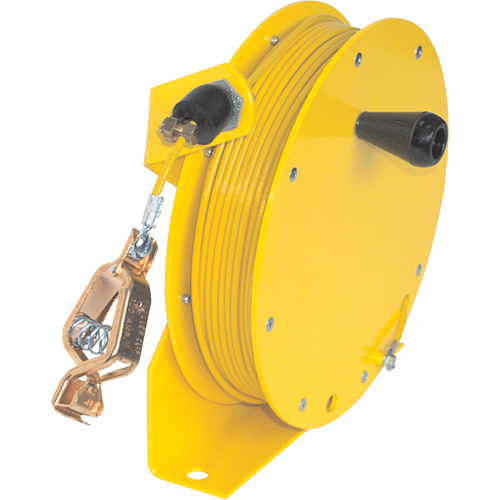 Static Grounding Hand Wind Reels, 50' Length Cam Industrial