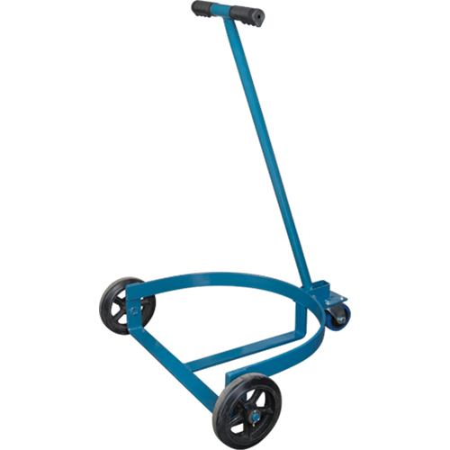 Diable surbaiss&eacute; pour barils, Fabriqu&eacute; en Acier, 55 gal. US (45 gal. imp.) Cam Industrial