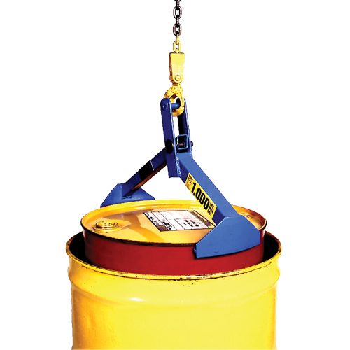 Leveur de baril et Overpack, 55 - 85 gal. US (45 - 70 gal. imp.), Cap. 1000 lb/454 kg Cam Industrial