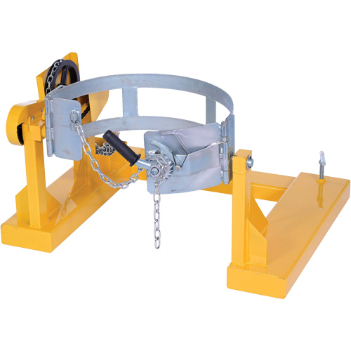 Fork Mounted Drum Carrier, For 55 US Gal. (45.8 Imperial Gal.) Cam Industrial