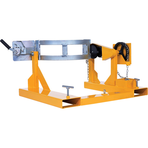Fork Mounted Drum Carrier, For 55 US Gal. (45.8 Imperial Gal.) Cam Industrial