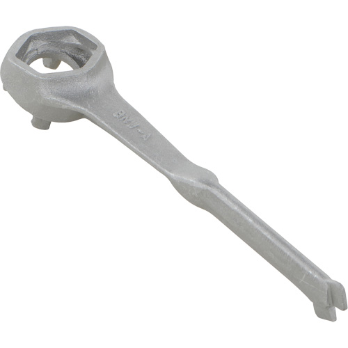 Cl&eacute; pour bouchon-&eacute;crou sp&eacute;cialis&eacute;e &agrave; un seul c&ocirc;t&eacute;, Ouverture de 1-1/2", Poign&eacute;e 4-1/4", Aluminium anti&eacute;tincelles Cam Industrial