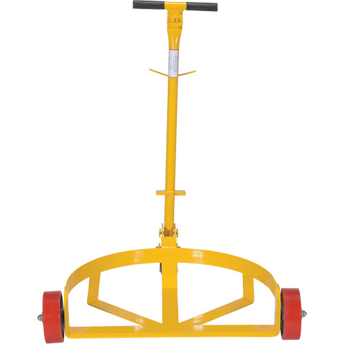 Lo-Profile Drum Caddy, Steel Construction, 30 US Gal. (24.9 Imperial Gal.)/5 US Gal. (4.1 Imperial Gal.)/55 US Gal. (45.8 Imperial Gal.) Cam Industrial