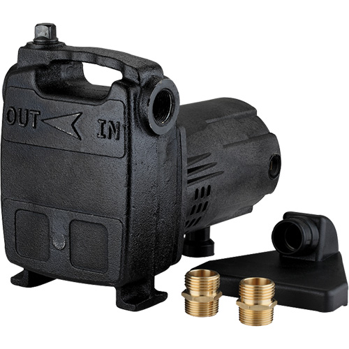 Portable Cast Iron Transfer Pump, 115 V, 950 GPH, 1/2 HP Cam Industrial