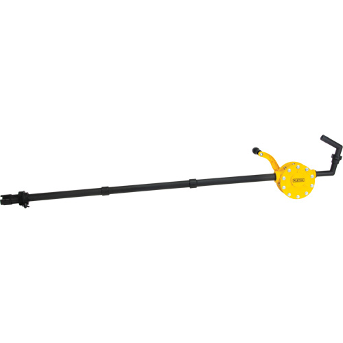 Rotary Type Drum Pump, Polypropylene, Fits 15 - 55 US Gal., 8 oz./Stroke Cam Industrial