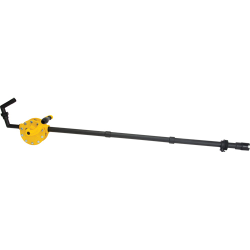 Rotary Type Drum Pump, Polypropylene, Fits 15 - 55 US Gal., 8 oz./Stroke Cam Industrial