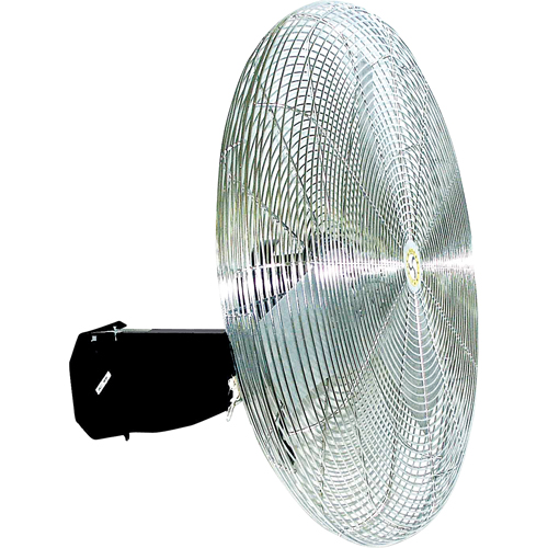 Oscillating Wall fan, Industrial, 3 Speed, 30" Diameter Cam Industrial
