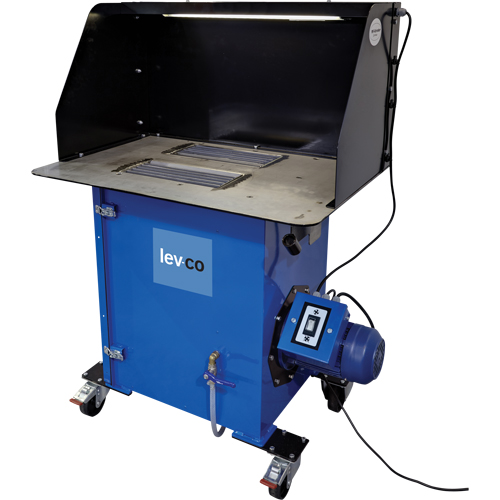 Cabines &agrave; ventilation verticale s&eacute;rie Sledgehammer, 120 V, 1200 pi³/min, 35" la x 24" l Cam Industrial